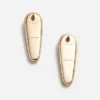 Gold Crystal Bar Earrings