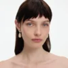 Gold Crystal Drop Earrings Gold Crystal Drop Earrings