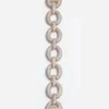 Gold Crystal Link Bracelet