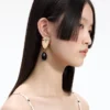Gold Droplet Earrings