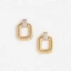 Gold Knocker Earrings
