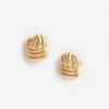 Gold Knot Earrings