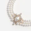 Gold Pearl Choker