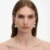 Gold Pearl Earring Gold Pearl Earring