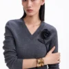 Gold Sculpted Cuff