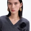 Gold Sculpted Hoop Earrings Gold Sculpted Hoop Earrings