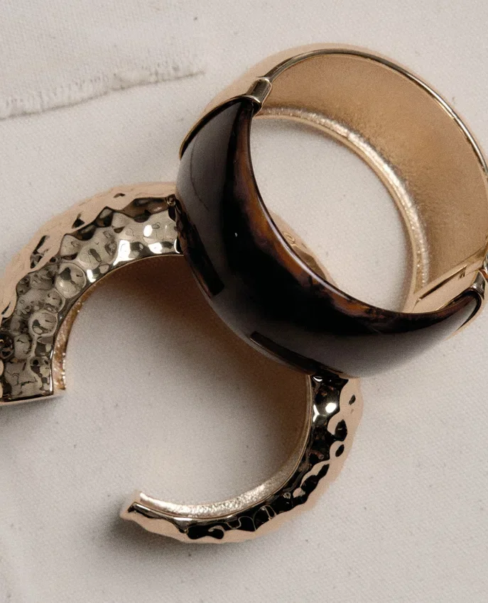 Gold Tiger Eye Bangle Gold Tiger Eye Bangle