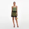 Green Crystal Chainmail Top