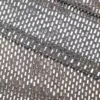 Grey Rhinestone Long Sleeve Maxi Dress