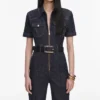 Indigo Denim Jumpsuit