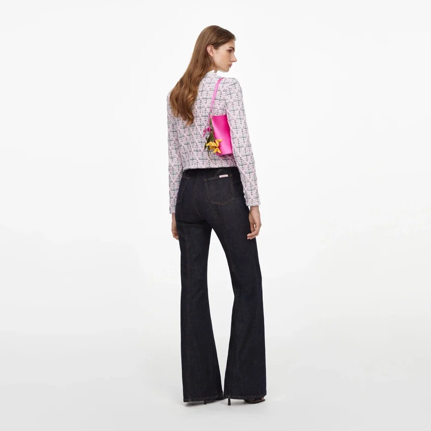 Indigo High Waisted Denim Jeans Indigo High Waisted Denim Jeans