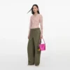 Khaki Cargo Jeans