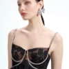 Large Crystal Bow Earrings