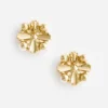 Large Gold Encrusted Earrings