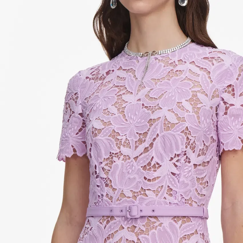 Lilac Lace Midi Dress Lilac Lace Midi Dress