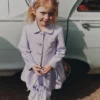 Lilac Taffeta Skort