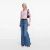 Mid Blue Flared Jeans