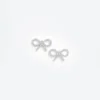 Mini Bow Crystal Earrings