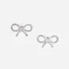 Mini Bow Crystal Earrings