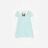 Mint Lace Collared Dress
