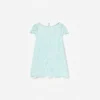 Mint Lace Collared Dress