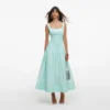 Mint Ramie Midi Dress