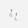 Mottled Pearl Earrings
