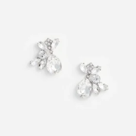 Multi Crystal Cluster Earrings