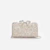 Multi Crystal Clutch Bag