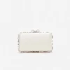 Multi Crystal Embellished Clutch Bag