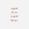 Multi Velvet Pearl Bow Hairclips