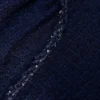 Navy Boucle Midi Dress