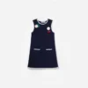 Navy Crochet Knitted Dress Navy Crochet Knitted Dress