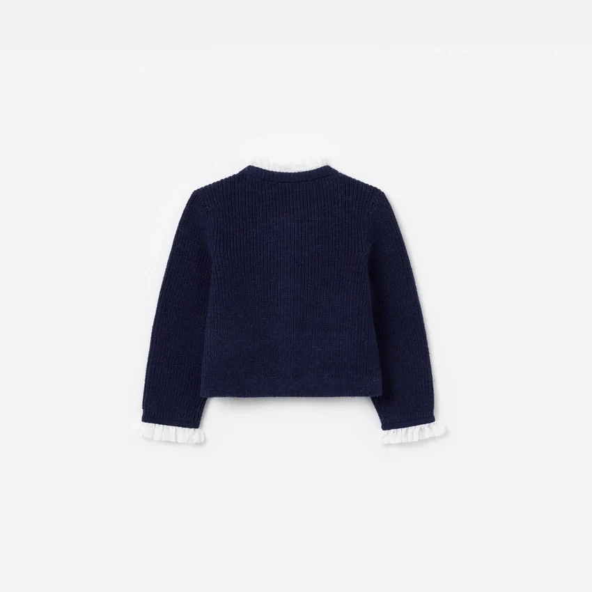 Navy Embellished Cardigan Navy Embellished Cardigan