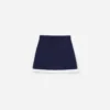 Navy Embellished Knit Skirt Navy Embellished Knit Skirt