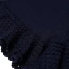 Navy Knit Shorts