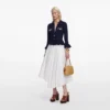 Navy Shell Embellished Cardigan