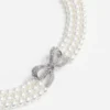 Pearl Bow Choker