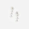 Pearl Cluster Dangle Earring