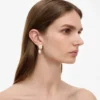 Pearl Cluster Droplet Earring
