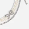Pearl Crystal Bow Choker Pearl Crystal Bow Choker