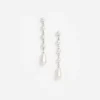 Pearl Droplet Earrings Pearl Droplet Earrings