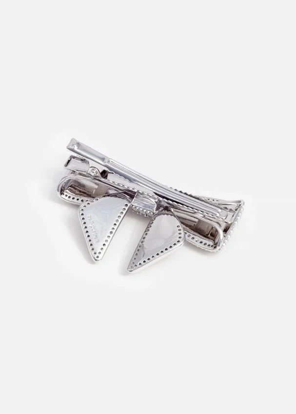 Pearl Embellished Bow Hairclip Pearl Embellished Bow Hairclip