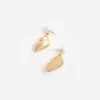 Pearl Gold Shell Earrings Pearl Gold Shell Earrings
