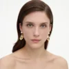 Pearl Gold Shell Earrings Pearl Gold Shell Earrings