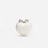 Pearl Heart Clutch Bag