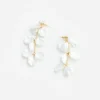 Pearl Petal Tiered Earrings Pearl Petal Tiered Earrings