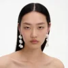 Pearl Petal Tiered Earrings Pearl Petal Tiered Earrings