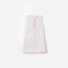 Pink Boucle Lace Bow Dress Pink Boucle Lace Bow Dress