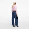 Pink Cotton Asymmetric Shirt